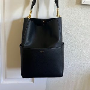 Celine Sangle Large Black